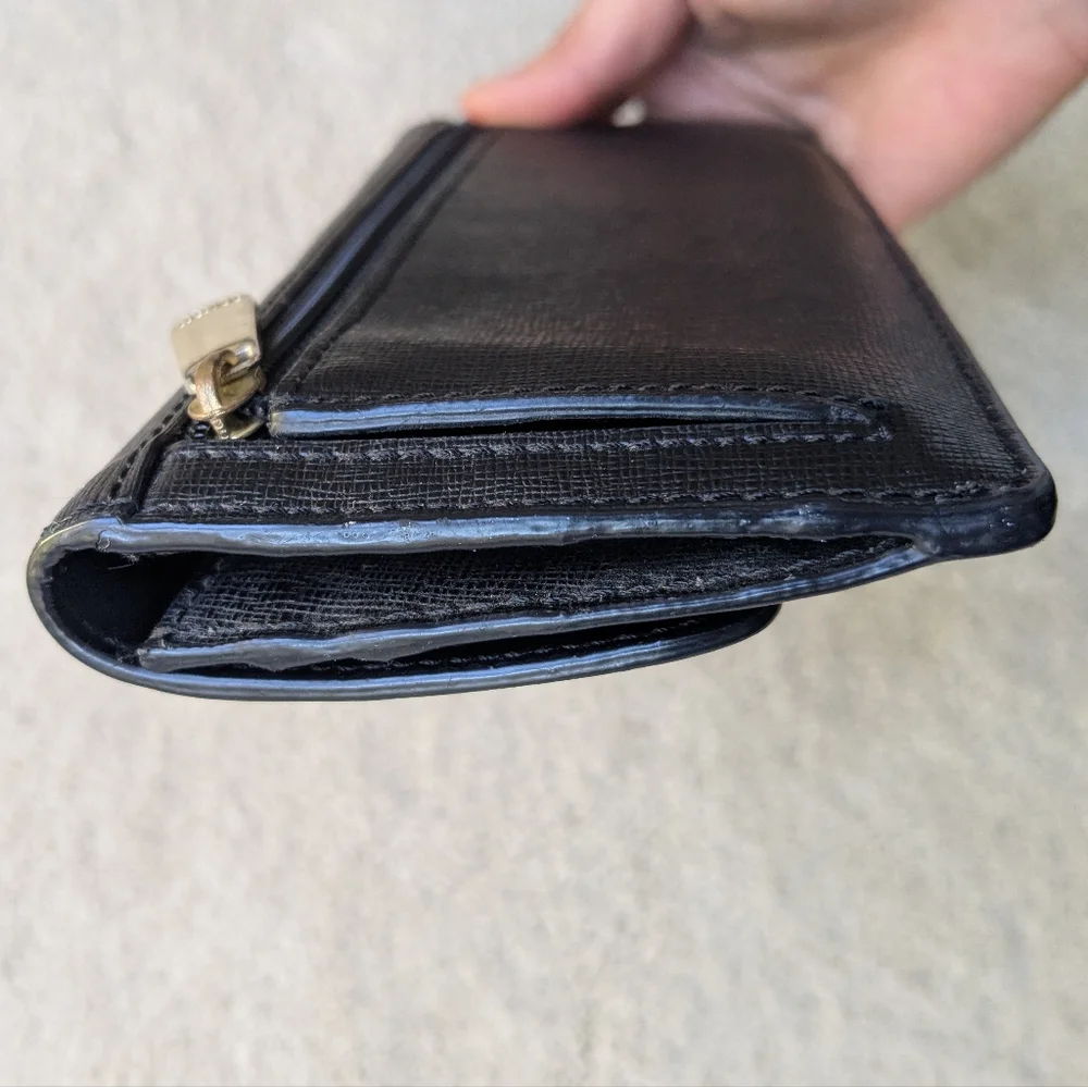 Coach Black Leather Wallet